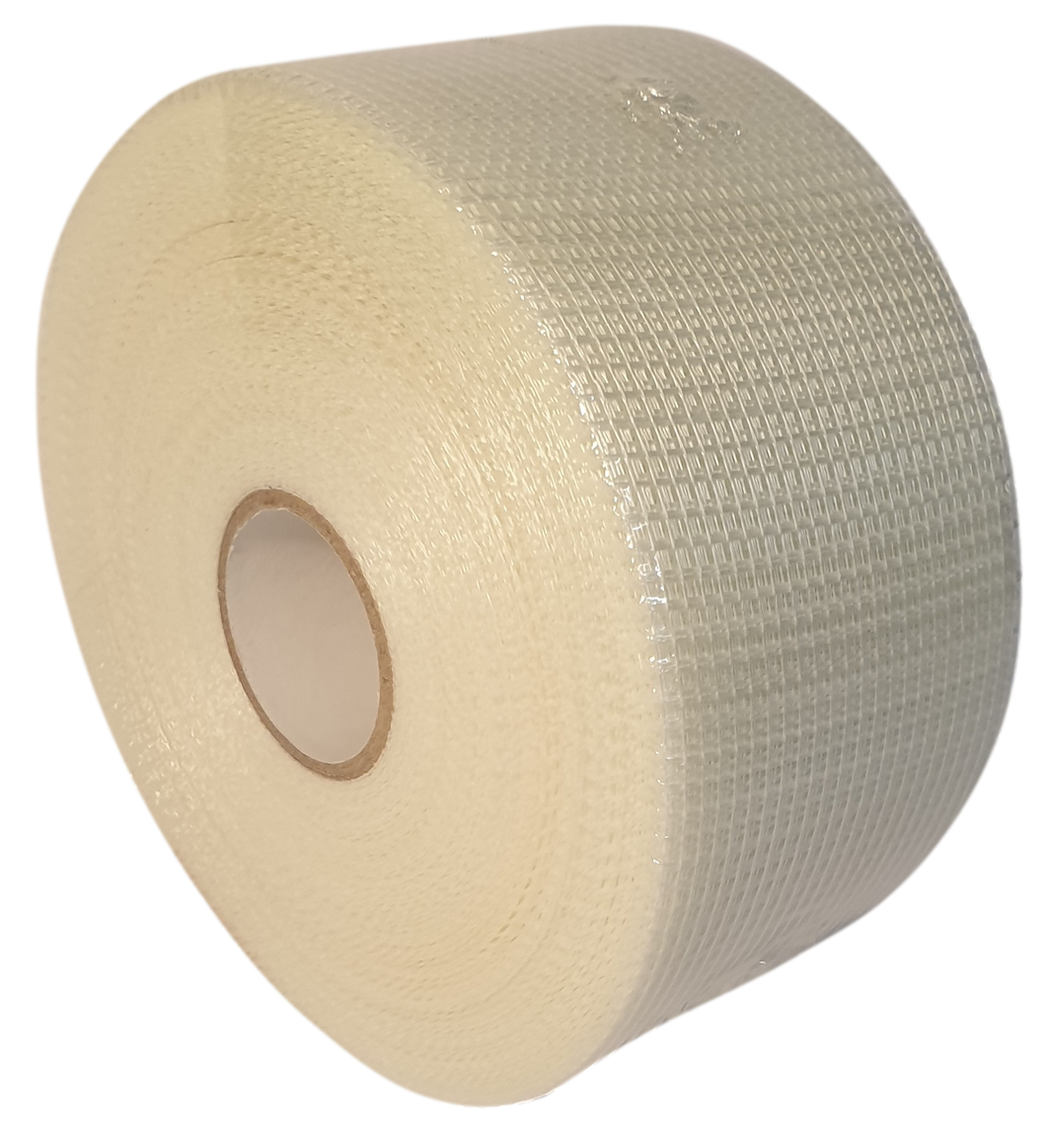 4INCH X 90MTR WHITE SCRIM TAPE