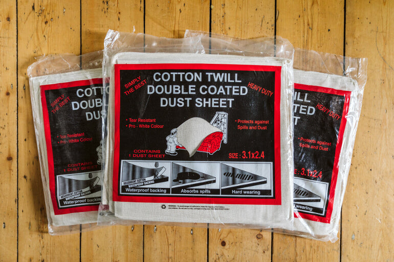 Laminated/Polythene Backed Dustsheet