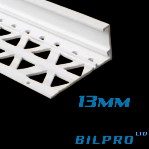 13mm BILPRO PVC WHITE STOP BEAD